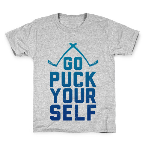 Go Puck Yourself! Kids T-Shirt