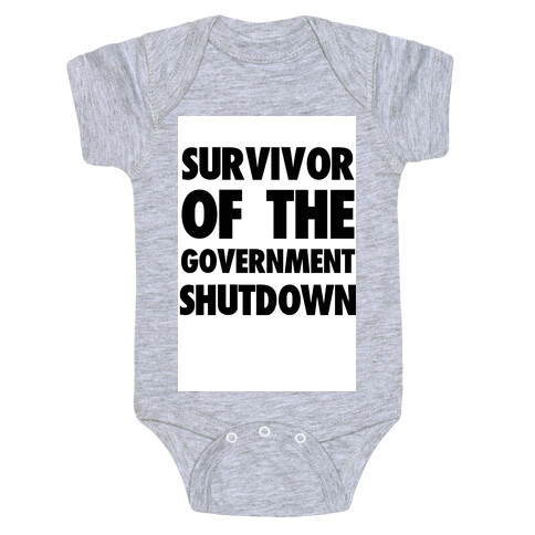 Survivor of the Government Baby One-Piece