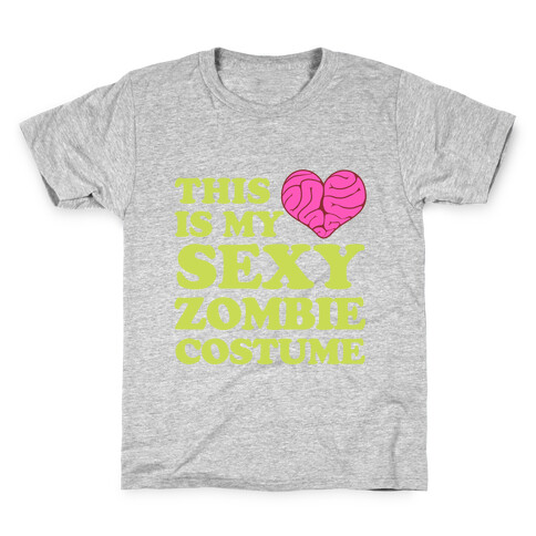 This Is My Sexy Zombie Costume Kids T-Shirt