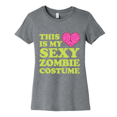 This Is My Sexy Zombie Costume Womens T-Shirt