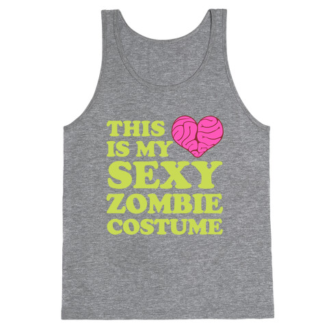 This Is My Sexy Zombie Costume Tank Top