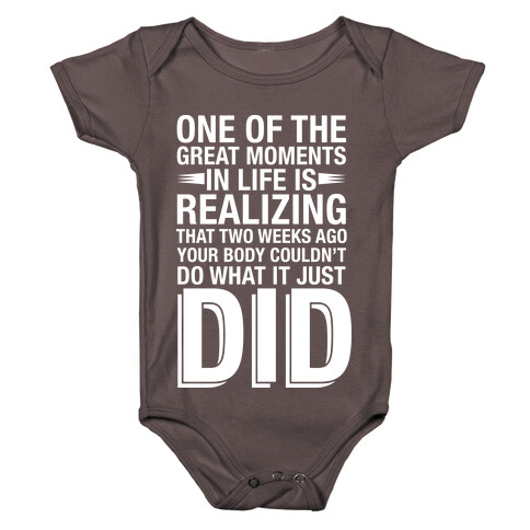 Realizing Great Moments Baby One-Piece