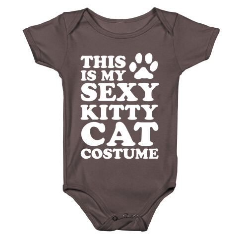This Is My Sexy Kitty Cat Costume Baby One-Piece