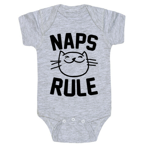Naps Rule Baby One-Piece