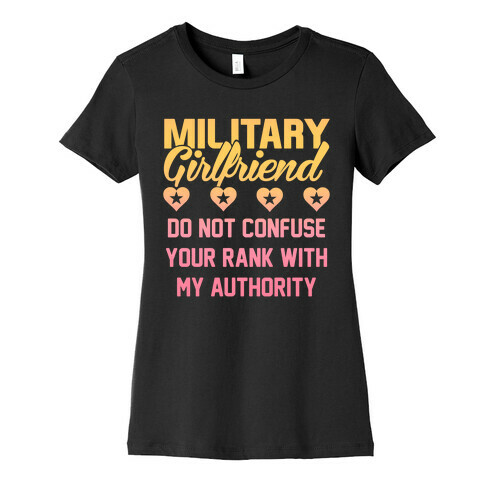 Military Girlfriend Womens T-Shirt