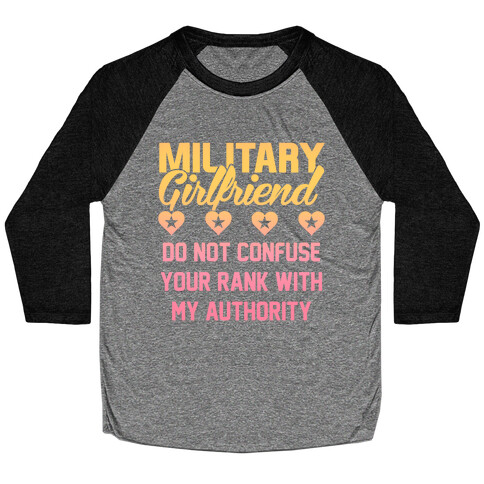 Military Girlfriend Baseball Tee