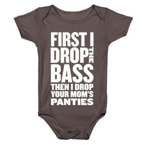 First I Drop the Bass Baby One-Piece