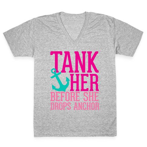 Tank Her V-Neck Tee Shirt