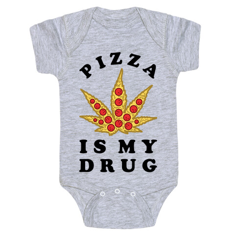 Pizza is My Drug Baby One-Piece