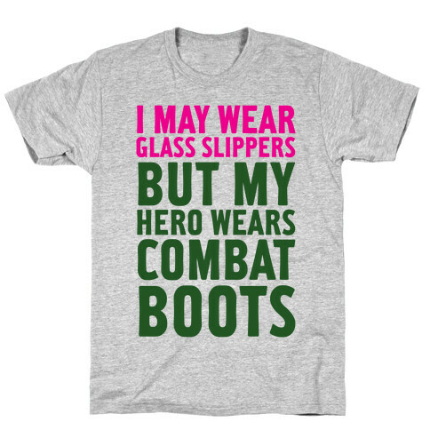Glass Slippers & Combat Boots T-Shirt