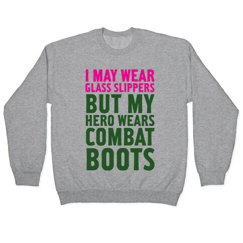 Glass Slippers & Combat Boots Pullover