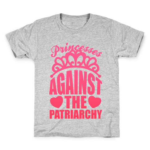 Princesses Against The Patriarchy Kids T-Shirt