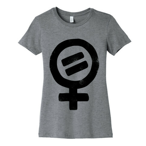 Vintage Women's Rights Logo Womens T-Shirt