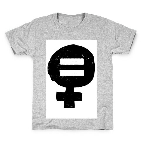 Feminism & Equality Symbol Kids T-Shirt