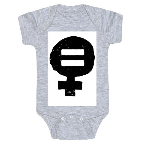 Feminism & Equality Symbol Baby One-Piece