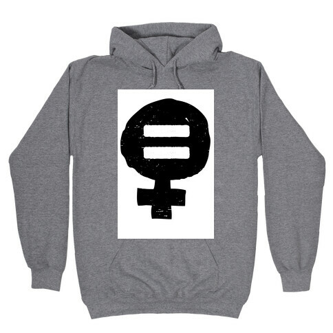 Feminism & Equality Symbol Hooded Sweatshirt