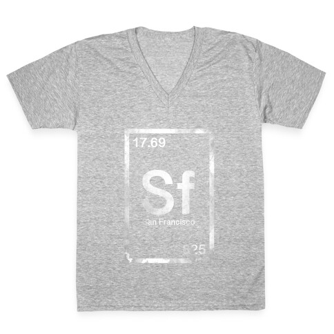 Periodic San Francisco  V-Neck Tee Shirt