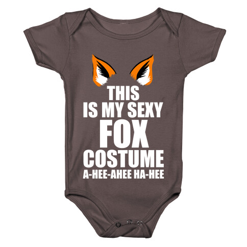 This is My Sexy Fox Costume Baby One-Piece