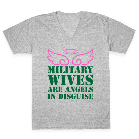 Military Wives V-Neck Tee Shirt