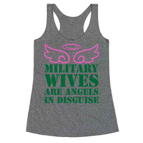 Military Wives Racerback Tank Top