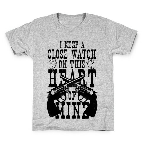 I Keep A Close Watch On This Heart Of Mine Kids T-Shirt