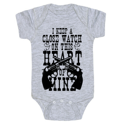 I Keep A Close Watch On This Heart Of Mine Baby One-Piece