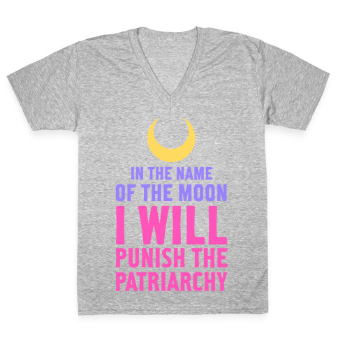 In the Name of the Moon V-Neck Tee Shirt