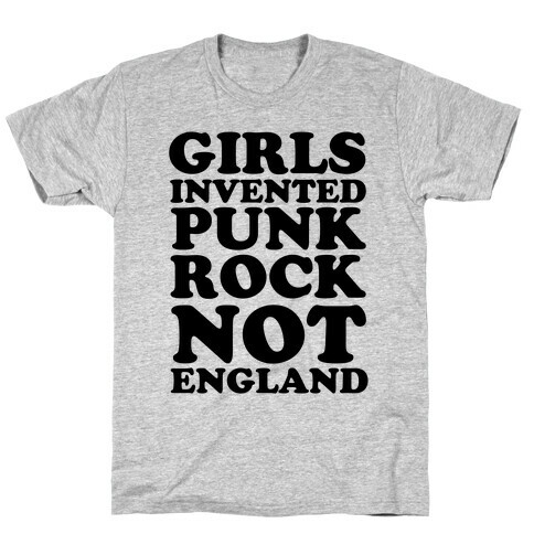 Girls Invented Punk Rock T-Shirt