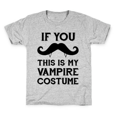 This Is My Vampire Costume Kids T-Shirt