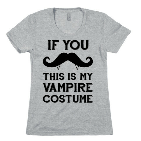 This Is My Vampire Costume Womens T-Shirt