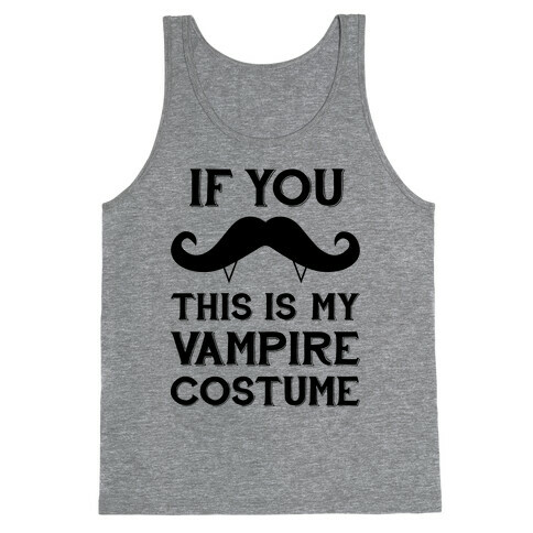 This Is My Vampire Costume Tank Top