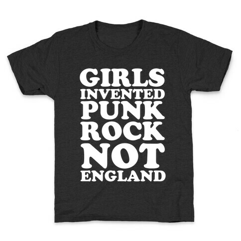 Girls Invented Punk Rock Kids T-Shirt