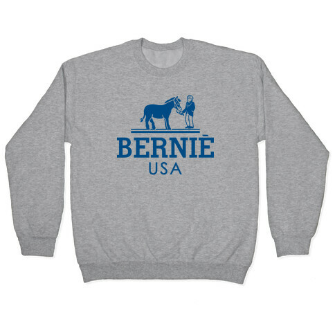Bernie Sanders USA Fashion Parody Pullover