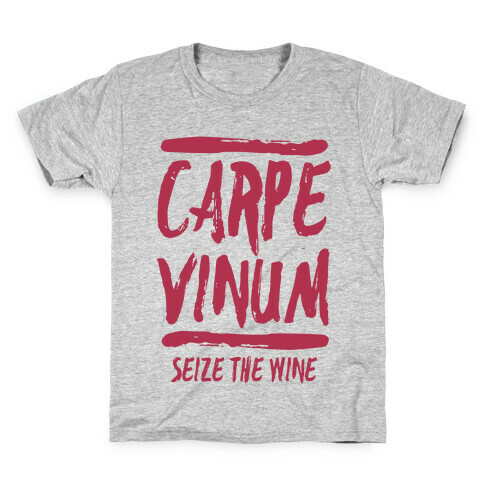 Carpe Vinum Kids T-Shirt