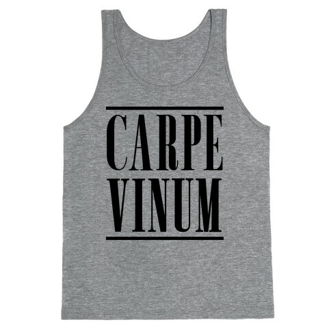 Carpe Vinum Seize the Wine Tank Top