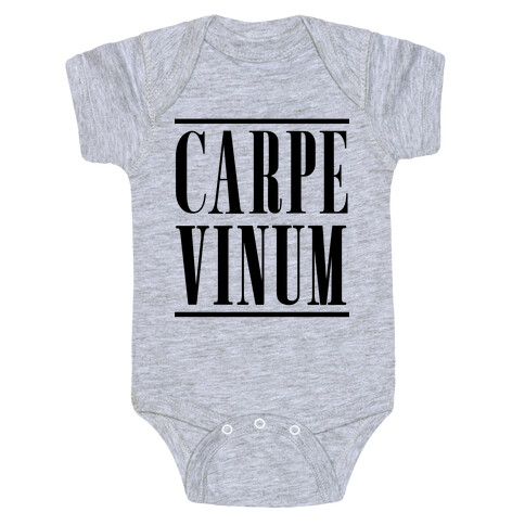 Carpe Vinum Seize the Wine Baby One-Piece