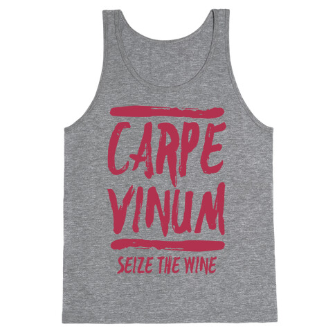 Carpe Vinum Seize the Wine Tank Top