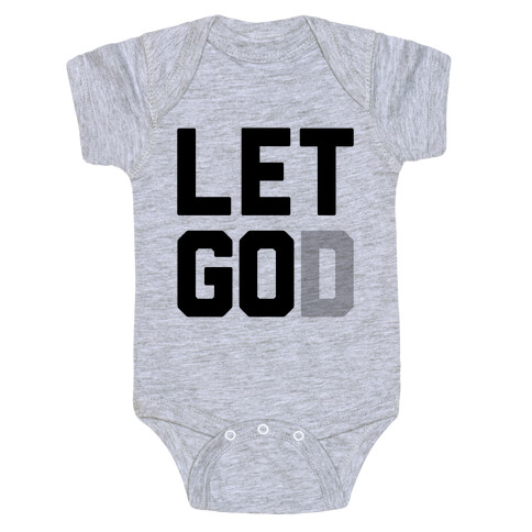 Let God Baby One-Piece