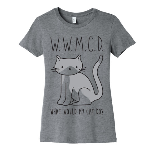 What Would My Cat Do? Womens T-Shirt