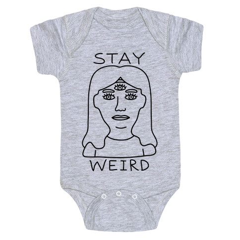 Stay Weird Baby One-Piece