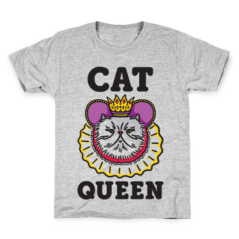 Cat Queen Kids T-Shirt