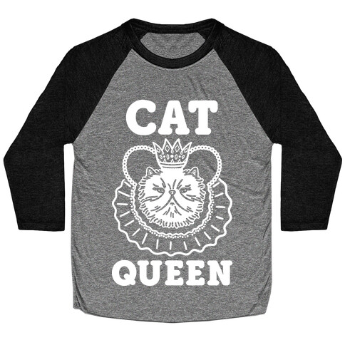 Cat Queen Baseball Tee