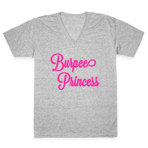 Burpee Princess V-Neck Tee Shirt