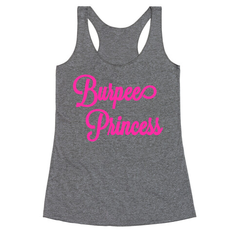 Burpee Princess Racerback Tank Top