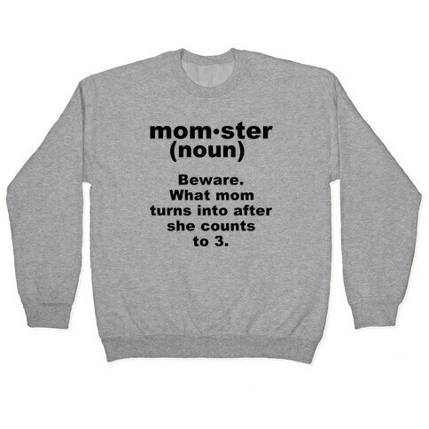 Momster Definition Pullover