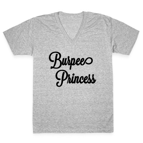 Burpee Princess V-Neck Tee Shirt