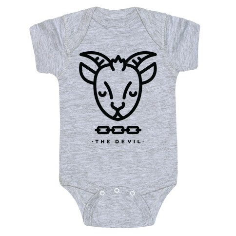 The Devil Tarot Baby One-Piece