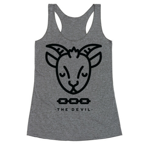 The Devil Tarot Racerback Tank Top