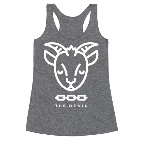 The Devil Tarot Racerback Tank Top