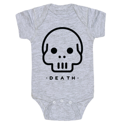 Death Tarot Baby One-Piece